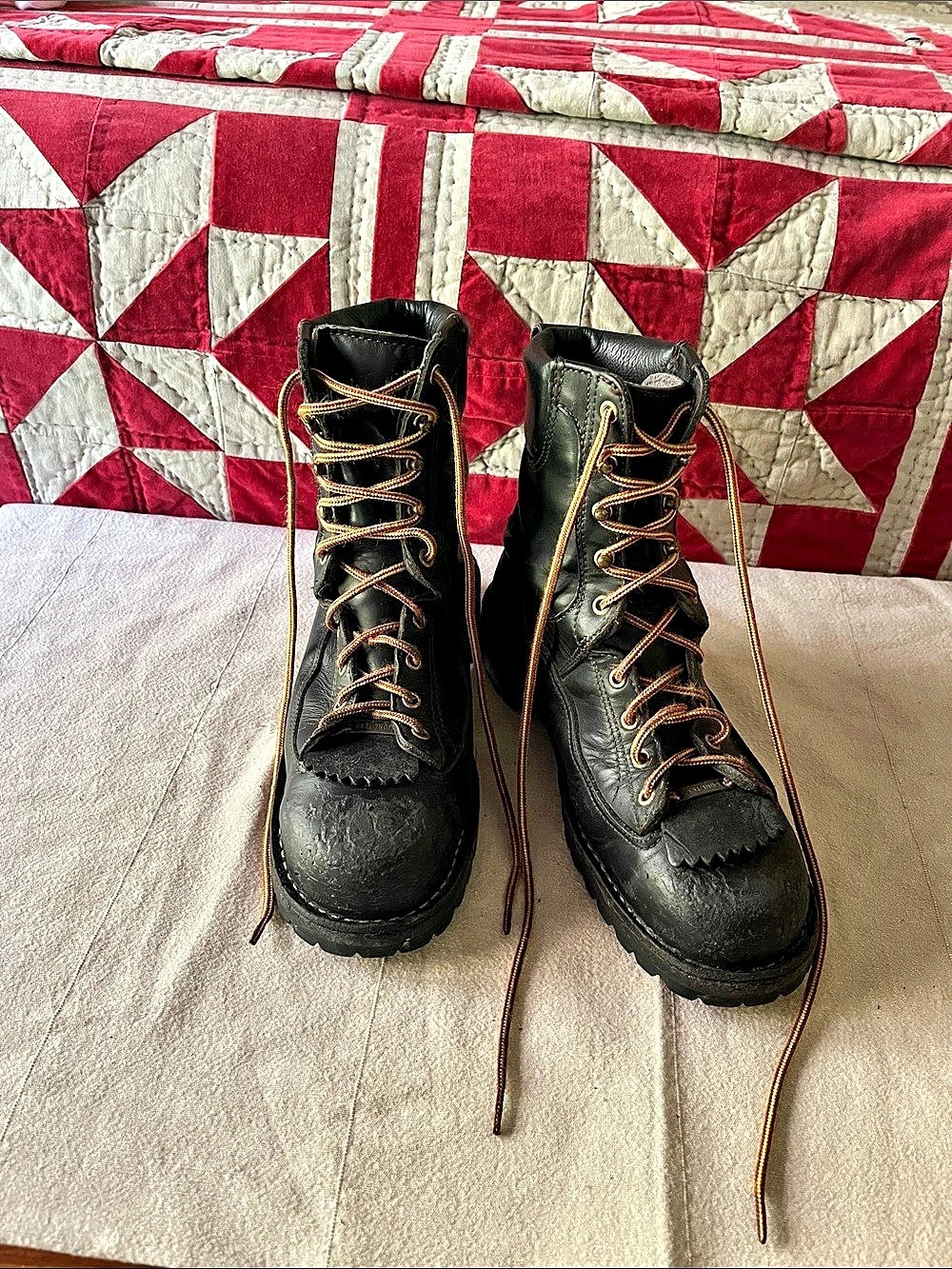 Danner RO Centurion Black Leather Boots US 8 EE